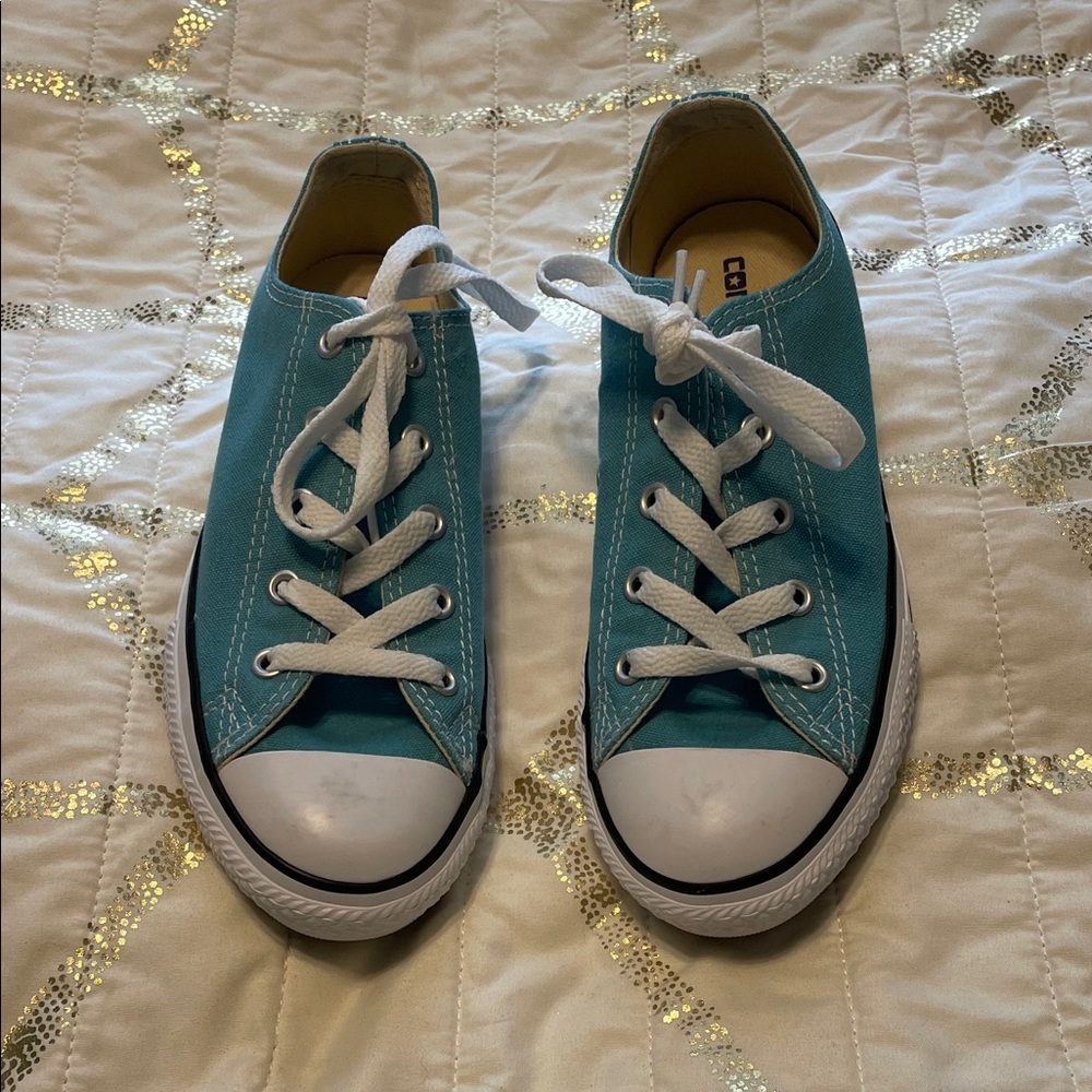 Converse Turquoise Kids Sneakers